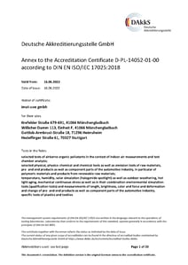 DIN EN ISO IEC 17025 Germany