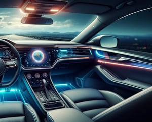 Elektrische Prüfung Innenraum LED Car Interior Beleuchtung